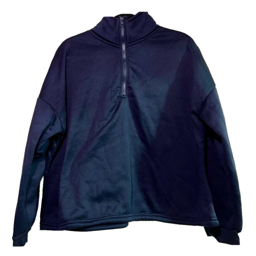 SHEIN Mens Quarter Zip Adjustable Jacket Size 2XL